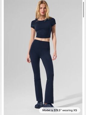 Airbrush High-Waist 7/8 Bootcut Legging